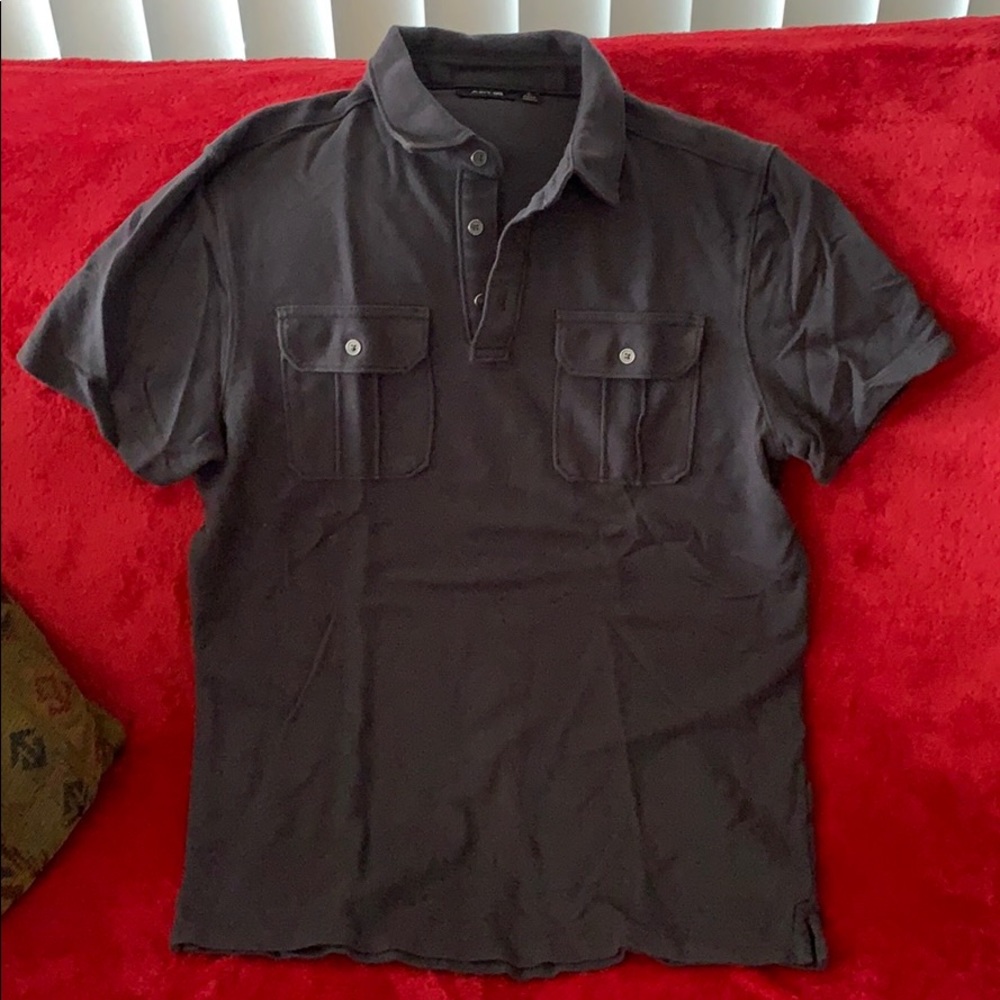 🍭🍭🍭Grey Polo shirt S